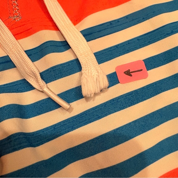 Hurley Phantom Boardshorts Swimwear Mens 32 Beach Surf Summer Striped Grey Blue - Picture 8 of 10